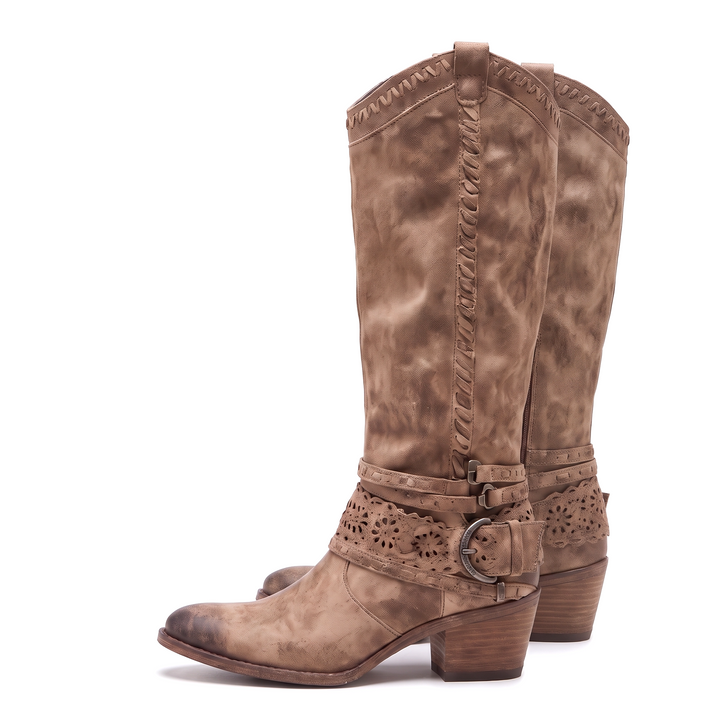 Georgia | Slouched Western Boots